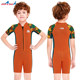 DIVE/SAIL Children's Swimsuit 2.5mm Boys and Girls Thick Cold Fighting Warm and Warm Body Long -sleeved Swimming Suit
