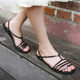 Crocs summer women's shoes hollow lightweight sandals Isabella flat open toe casual shoes 202465