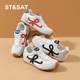 Saturday lightweight soft sole Forrest Gump shoes for women 2025 spring and summer new retro versatile sports and casual shoes for women