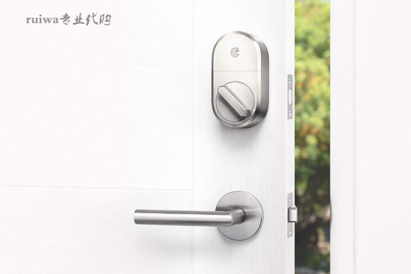 August SmartLock+Connect Smart Door Lock Google home stainless steel Alexa voice lock
