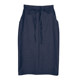 Da Ai's Palace denim cotton skirt for women 2024 summer new fashion simple strap commuter mid-length skirt