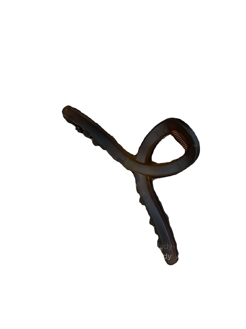 Shop te discount, easy to use! Practical! Versatile dark amber shark clip, women's hair clip, hair clip