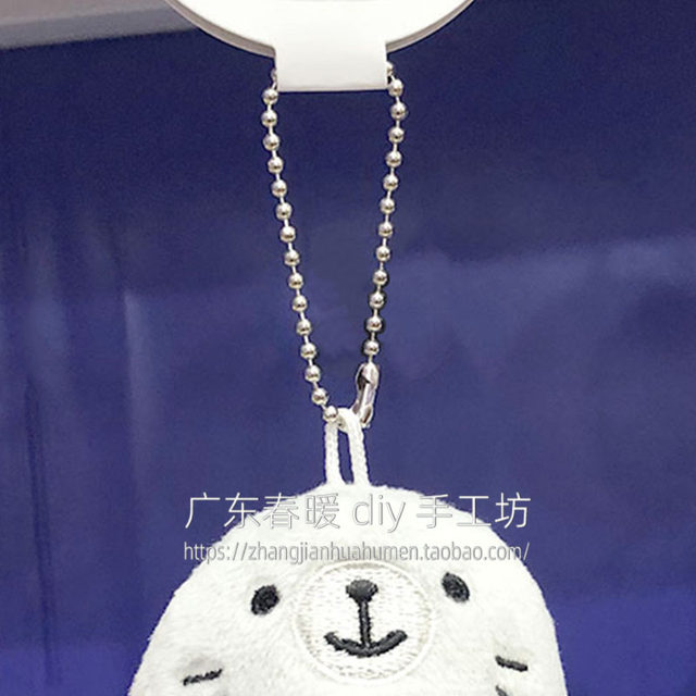 Fashion wave bead chain 304 stainless steel tag chain clothing shoe bag trendy doll hanging chain diy jewelry accessories chain