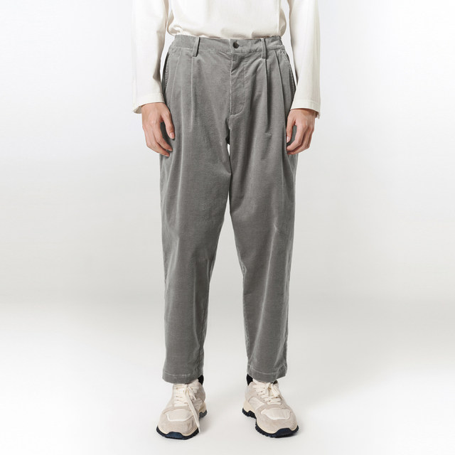 Sketch men's spring and summer discount new nine-point pants tapered corduroy loose retro trendy men's casual pants