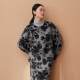 Ruyi Lianyun full wool double-sided wool coat for women new Chinese style printed buckle short coat