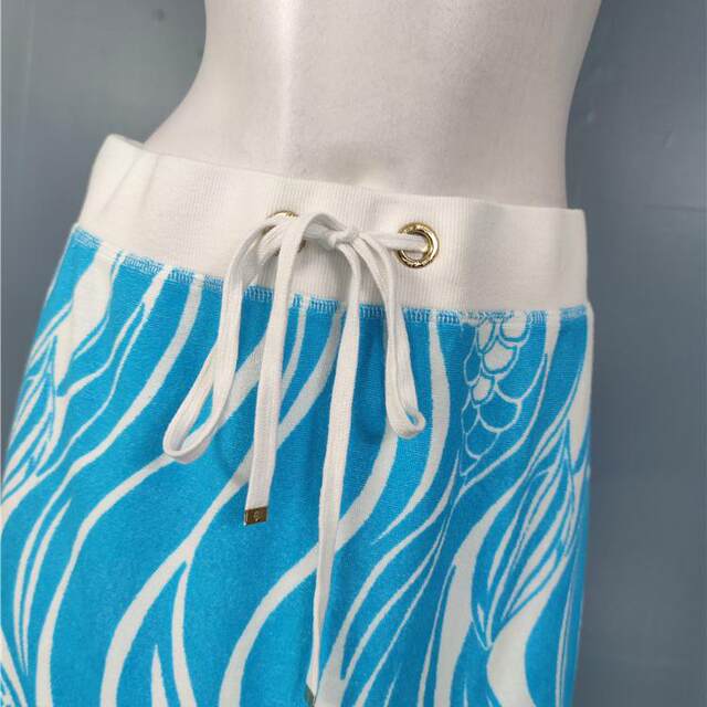 Foreign trade single LI home high waist slimming exquisite printed cotton summer short sports casual sexy fashionable skirt