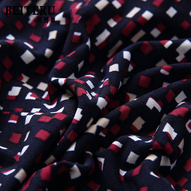 Beteru counter authentic mother's plaid shirt fashionable new middle-aged and elderly summer short-sleeved casual top YW