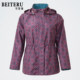 Beteru windbreaker hooded fashionable and stylish autumn new middle-aged and elderly ladies slimming jacket top EE