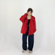 Milu home large size women's clothing autumn loose laziness casual windproof mobes fat mm jacket jacket jacket
