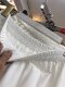 Little white skirt sweet and age-reducing French white lace skirt for women spring and autumn mid-length cake skirt A-line skirt
