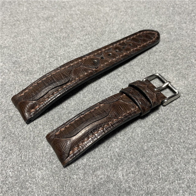 Handmade customized genuine leather python leather watch strap, genuine leather for men and women, Submariner, Tissot, Longines, Mido, Seamaster, etc.
