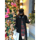 NAZ's new large size winter new mid-length double-sided leather collar fur all-in-one fat mm plush women's jacket