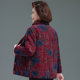 The elderly winter cotton thick cotton thick cotton jacket old lady jacket grandma's winter cotton jacket mother dress short clothes
