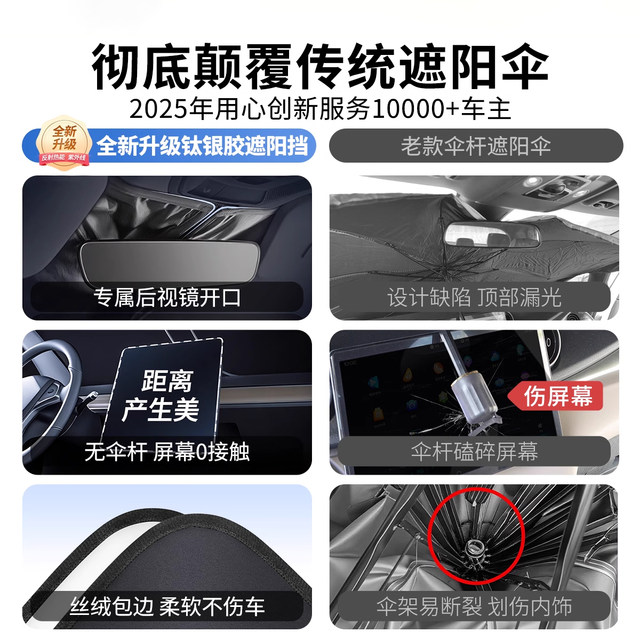 Volkswagen Passat id3 Sagitar Tiguan Magotan cc car sunshade front sun protection thermal insulation sunshade parasol
