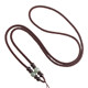 Hand-woven necklace rope jade pendant lanyard oil green twelve zodiac agate halter rope jade pendant rope