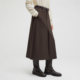 
The same style of the style of the simple skirt for women in the shopping mall 24 new winter commuter loose A-line long skirt BDR4BD3446