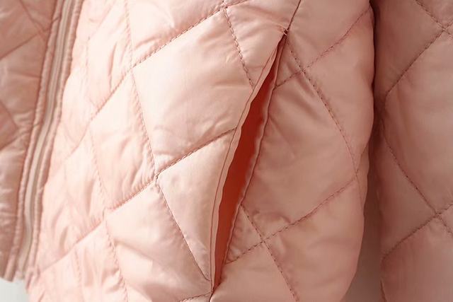 New autumn and winter clothing for middle-aged mothers, fashionable and light down cotton coats, which can be worn with large size loose cotton jackets