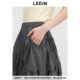 Lecho bow large umbrella skirt spring style large pocket decorative skirt C2GFF1509*
