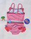 New foreign trade children's swimsuits for girls split triangle swimsuits for children and baby bikini cute swimsuits