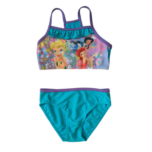 Disney girls bikini swimsuit children summer mid-to-large children triangular swimsuit children baby swimsuit