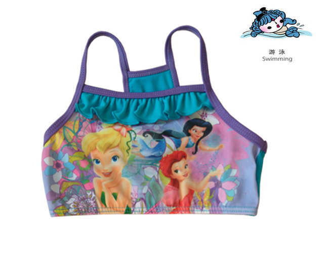 Disney girls bikini swimsuit children summer mid-to-large children triangular swimsuit children baby swimsuit