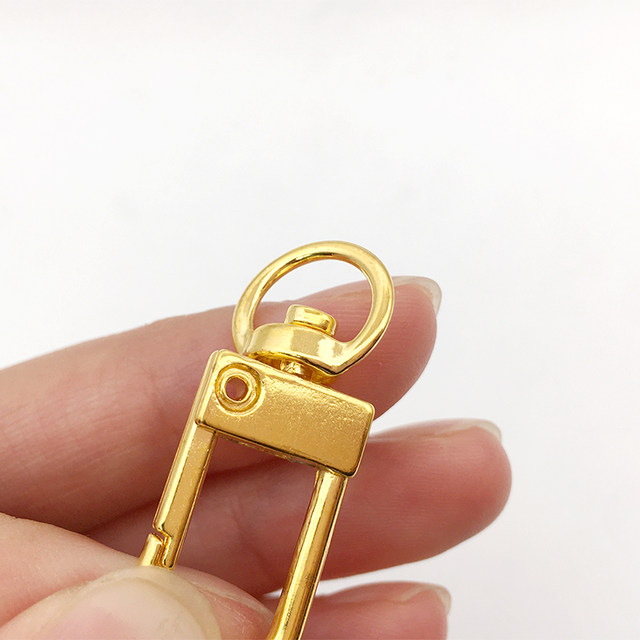 5 rotating dog buckle door buckle bag buckle DIY accessories accessories waist hanging small buckle slingshot buckle key chain ring
