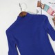 Xiaoxiao Clothing Shop Foreign Trade Women's Clothing J003 Half High Neck Short Sleeve Knitted Dress~A4518
