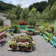 Custom-made wooden flower pots, anti-corrosion wood, cauliflower planting boxes, wooden flower stands, outdoor balcony furnishings