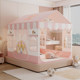 2025 new mosquito net home bedroom high-end anti-fall children's tattooed tent girl baby prevents bed loss integrated
