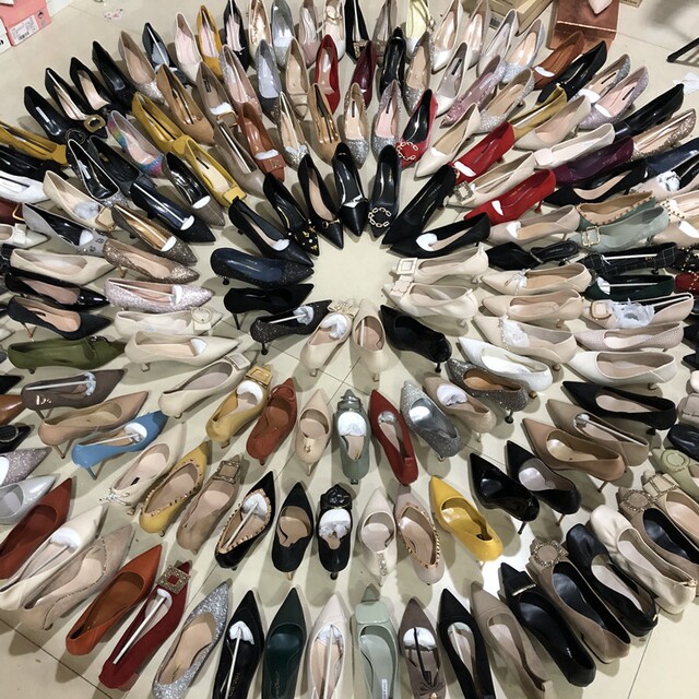40-43 yards women's shoes broken code clearance sandals single shoe large size high-heeled flat shoes 4243 yards women's shoes clearance special offer