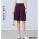 
Cool women's pants linen denim shorts for women 2025 summer thin new style 52228 fashionable and fashionable Meihong