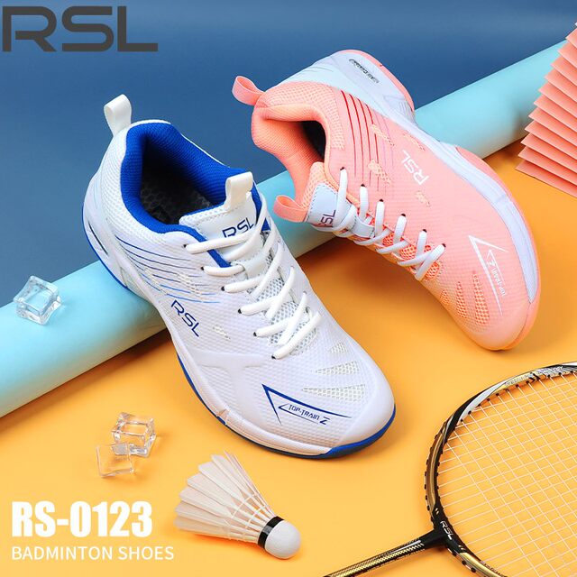 Genuine RSL/Yashilong badminton shoes sports shoes for men and women RS0121/0123 shock-absorbing and wear-resistant