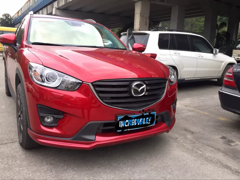 台产马自达cx5改装日本garage Vary款前唇前下巴cx 5包围前杠