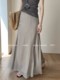 25 Spring New French Retro Elegant Temperament High-end Spoofed Fishtail Versatile Commuter Garnish Skirt Women