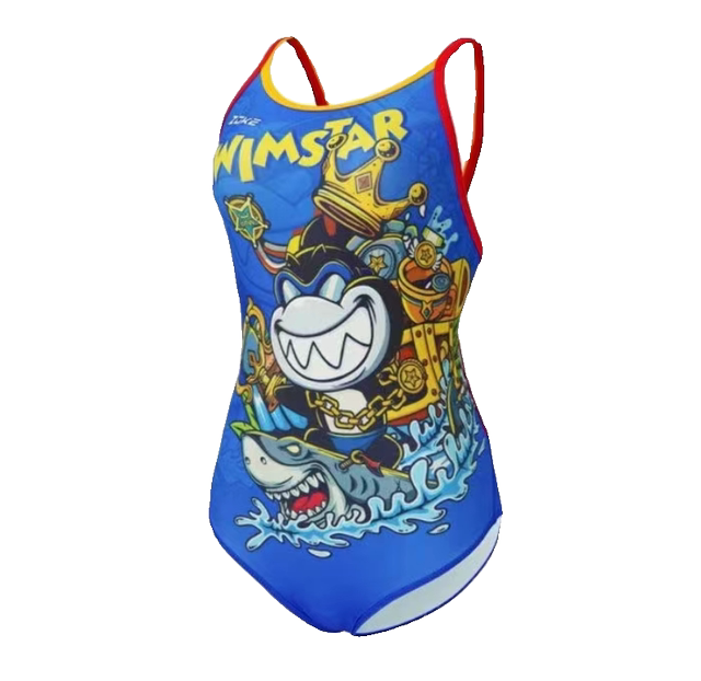 Chauke girls professional training triangle one-piece swimsuit