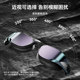 Li Ning swimming goggles myopia men's coated high-definition waterproof and anti-fog belt degree professional swimming glasses women's swimming cap set
