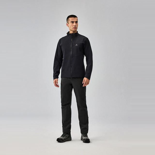 KAILAS M8 IC stand-up collar soft shell jacket velvet warm windproof and splashproof outdoor mountaineering and hiking for men