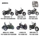 Silver steel size mini side three-wheel YG150-22 motorcycle universal original accessories big fly small fly chain set chain