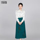 Autumn new skirt comfortable versatile classic mid -length, thin waist seal high -waist A -line, temperament half skirt