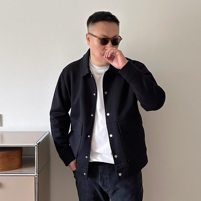 Dayi Wuyou Large Size Men's Autumn New Korean Fashion Fatty Plus Fat Plus Large Men's Short Lapel Jacket Jacket