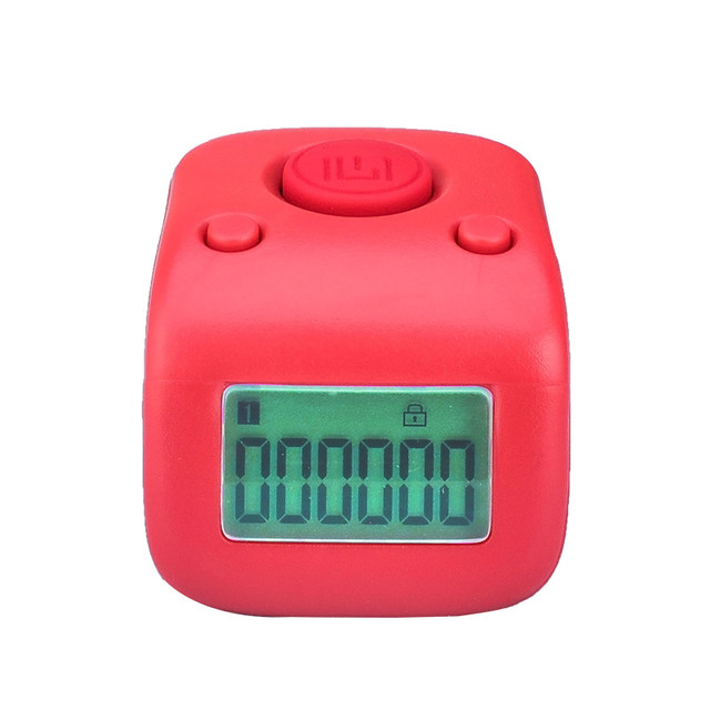 Yixin hidden counter hand press rechargeable electronic digital display finger ring ring reading waterproof counter counter