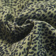 1123 Korean version casual high waist skirt 76808 spring and autumn zipper retro hot girl leopard print hip medium short skirt