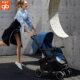 gb goodbaby full-cover stroller two-way multi-function widening and reclining high view newborn baby stroller C400