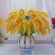 Earlier and wheat ears of the rice grain material bag handmade ornamental beam decoration DIY beaded woven bouquet
