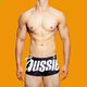 Men's swimming trunks, low waist sexy and fashionable boxer swim trunks, triangle spa beach letters, Australian trendy shorts, internet celebrity