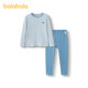Balabala children's underwear set Spring and Autumn New Boys Autumn Clothes and Autumn Pants Little Girls Bottom Pajamas Pure Cotton