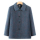 Elderly spring and autumn coats, grandma's long-sleeved new style, old lady's lapel mother's wear, 607, 80-year-old mother-in-law tops