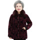 Older women's winter clothes, cotton jacket, grandma's cotton jacket, 70-year-old 80-year-old old lady cotton jacket, mother plus velvet thick clothes