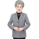 Grandma's spring plaid suit top new casual 60-year-old middle-aged and elderly women's spring and autumn small suit jacket for women