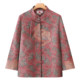 Grandma's autumn coat, middle-aged and elderly women in their 70s and 80s, old lady's clothes, mother's national style autumn and winter velvet tops